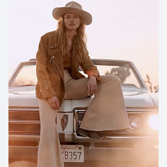 We the free jealousy suede Moto jacket - Picture 2 of 6